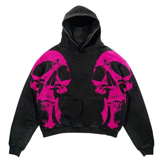 Skeleton Print Pullover